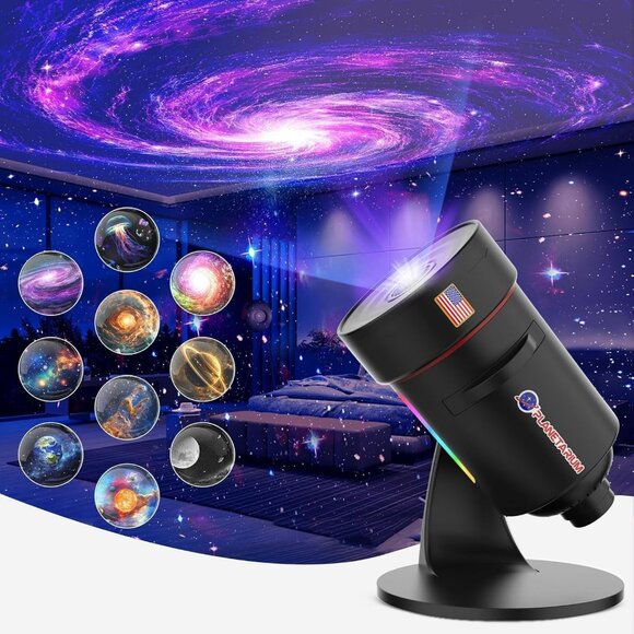 Other - 2025 Upgraded] Galaxy Projector, HD Brighter Wider Projection Planetarium Star P